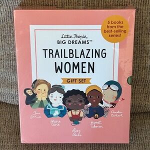 Little People, BIG‎ DREAMS Trailblazing Women Gift Set 5 Books NEW SEALED